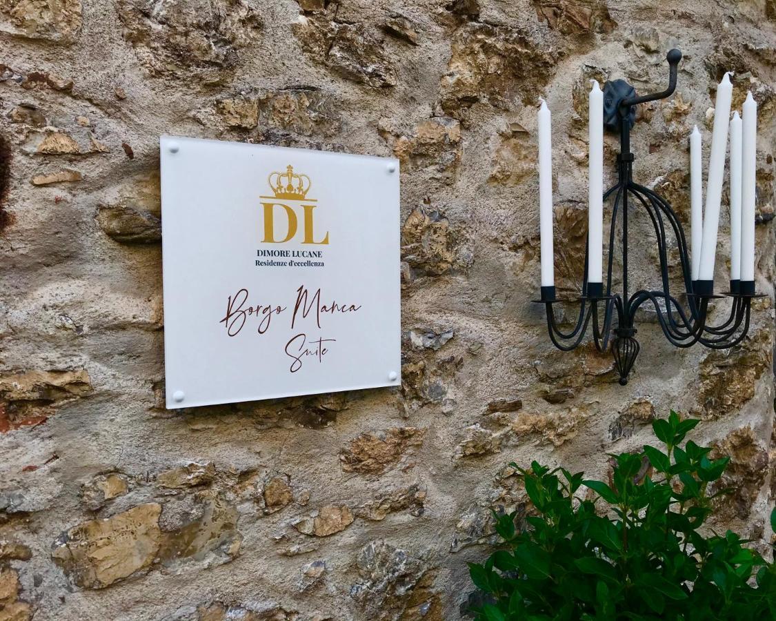 Borgo Manca Suite Sasso di Castalda Esterno foto